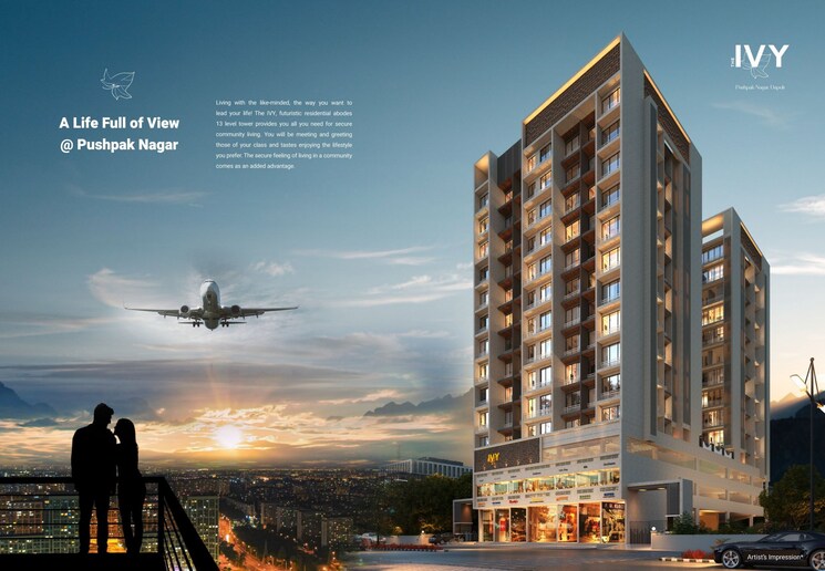 Exterior View, estrela-the-ivy 2 Bedroom 1170 Sq.Ft. Apartment In Dapoli Navi Mumbai 7686039
