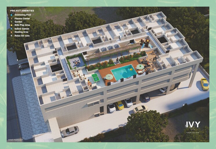 Exterior View, estrela-the-ivy 2 Bedroom 1170 Sq.Ft. Apartment In Dapoli Navi Mumbai 7686039