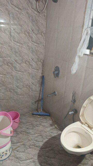 Bathroom in 1 BHK Apartment at Vihang Valley Phase 2, Kasarvadavali – for Sale
