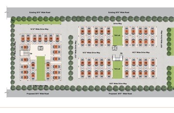 Master Plan in 2 BHK Apartment at RNG Supra Avenue, Bowrampet – for Sale