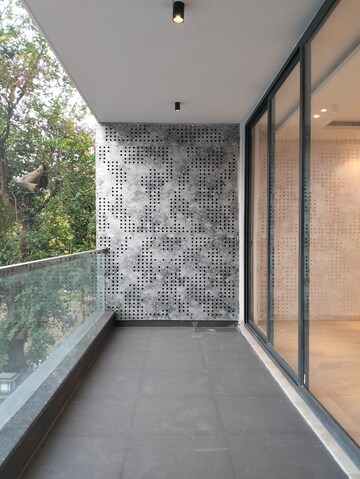 Balcony in 4 BHK Builder Floor at Ansal Sushant Lok I, Sector 43 – for Sale