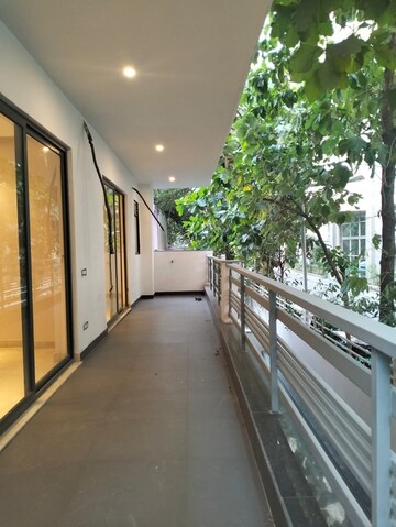 Balcony in 4 BHK Builder Floor at Ansal Sushant Lok I, Sector 43 – for Sale