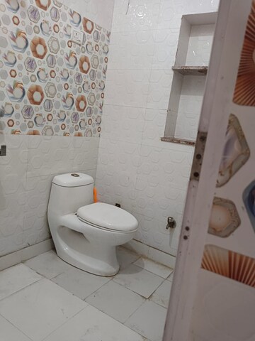 Bathroom in 2 BHK Builder Floor at Lajpat Nagar – for Rent