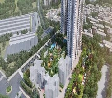 Balcony in 2 BHK Builder Floor at Mahindra Vista, Kandivali East – for Sale