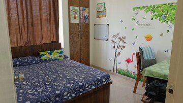 Bedroom in 2 BHK Apartment at Gulmohar Helios, Kharadi – for Sale