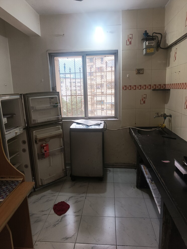 Kitchen, happy-valley 1 Bedroom 575 Sq.Ft. Apartment In Manpada Thane 7688139