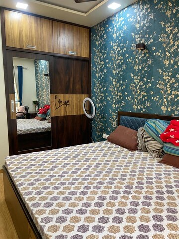Bedroom in 3 BHK Apartment at Sheth Vasant Lawns, Laxmi Nagar – for Sale