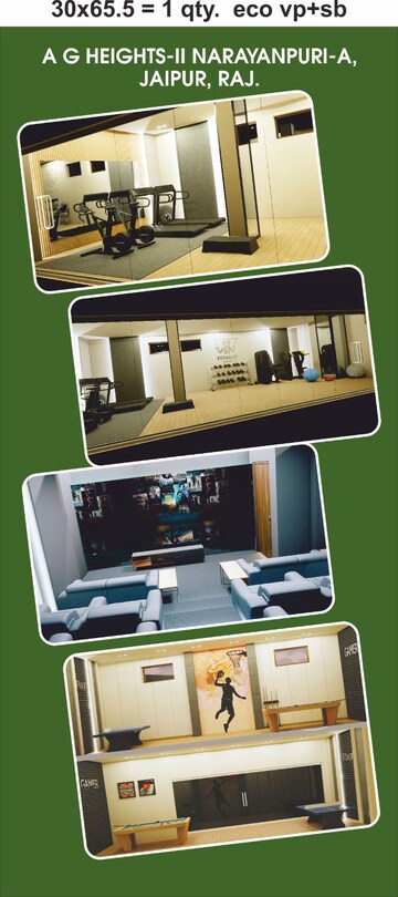 Floor Plan in 3 BHK Apartment at Narayanpuri – for Sale