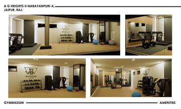 Floor Plan in 3 BHK Apartment at Narayanpuri – for Sale