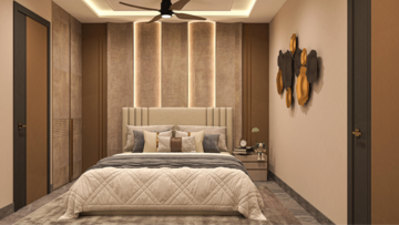 Bedroom in 4 BHK Apartment at Artique Uptown Skylla, International Airport Road – for Sale