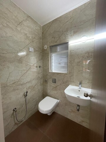 Bathroom in 1 BHK Apartment at Ashapura Neelkanth Shrushti Somnath, Kalyan West – for Sale