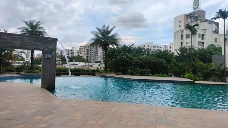 Swimming Pool, bhandari-43-privet-drive 2 Bedroom 900 Sq.Ft. Apartment In Balewadi Pune 7672421