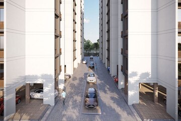 1 BHK Apartment – Exterior View View at Deeplaxmi Shreeji Meadows, Katrap - for Sale