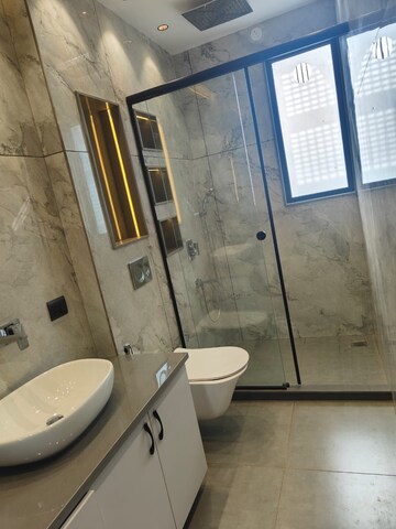 Bathroom in 4 BHK Builder Floor at Bptp Park 81, Sector 81 – for Sale