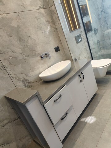 Bathroom in 4 BHK Builder Floor at Bptp Park 81, Sector 81 – for Sale