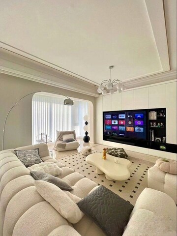 Bedroom in 3 BHK Apartment at Carter Apartments, Bandra West – for Sale