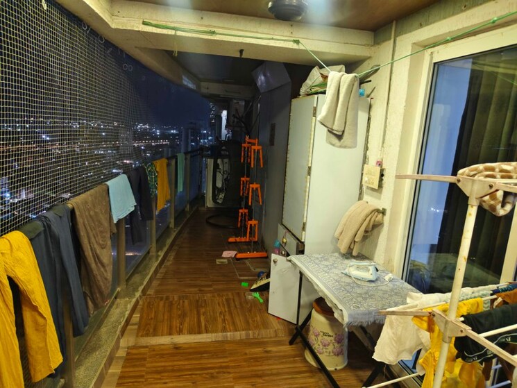 Balcony, omkar-veda-exclusive 3 Bedroom 1351 Sq.Ft. Apartment In Parel Mumbai 7628111