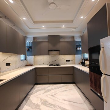 Kitchen in 4 BHK Builder Floor at Defence Colony – for Sale