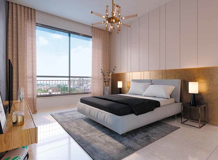 Bedroom, mahindra-roots 1 Bedroom 448 Sq.Ft. Apartment In Kandivali East Mumbai 7689056