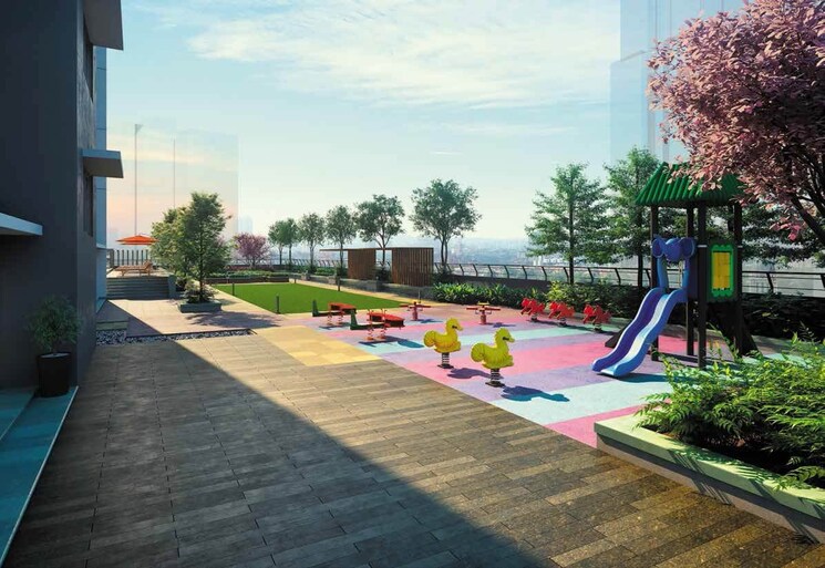 Swimming Pool, mahindra-roots 1 Bedroom 448 Sq.Ft. Apartment In Kandivali East Mumbai 7689056