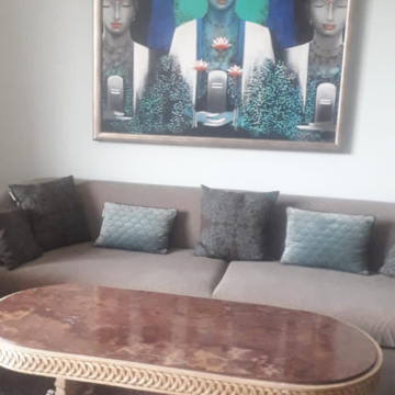Living Room in 4 BHK Builder Floor at Defence Colony – for Sale