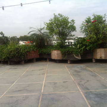 Balcony in 4 BHK Builder Floor at Defence Colony – for Sale