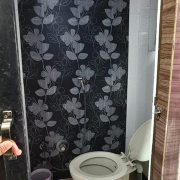 Bathroom in 2 BHK Apartment at Kamothe – for Sale