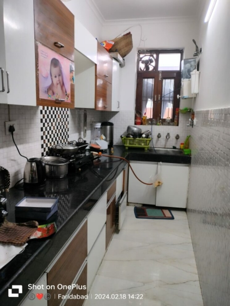Kitchen, sainik colony 2.5 Bedroom 810 Sq.Ft. Builder Floor In Sainik Colony Faridabad 7690370