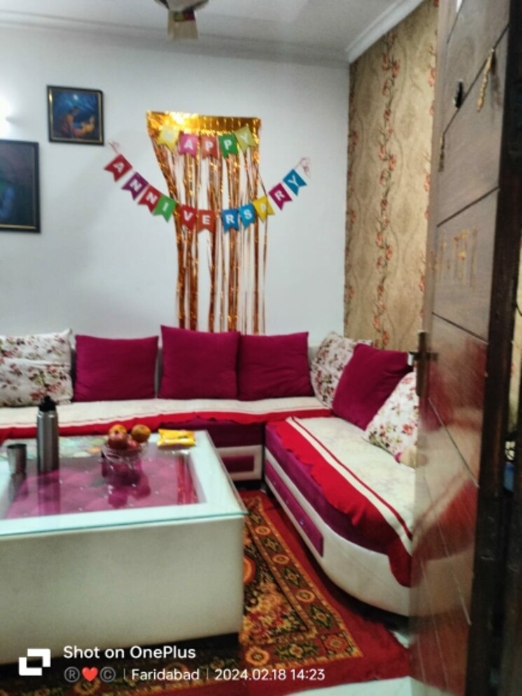 Living Room, sainik colony 2.5 Bedroom 810 Sq.Ft. Builder Floor In Sainik Colony Faridabad 7690370