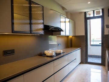 Kitchen in 4 BHK Builder Floor at Sushant Lok 2, Sector 57 – for Sale