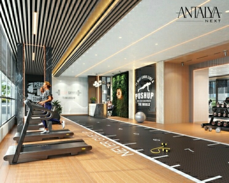 Gym, sanil-antalya-next 2 Bedroom 955 Sq.Ft. Apartment In Tathawade Pune 7690410