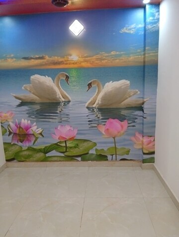 Bathroom in 3 BHK Builder Floor at Mahavir Enclave – for Sale