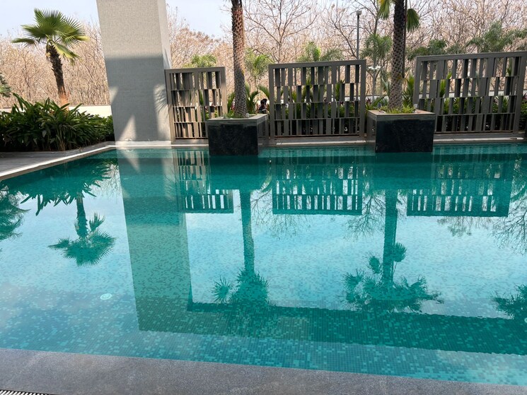 Swimming Pool, frontline-seven 2 Bedroom 1255 Sq.Ft. Apartment In Kokapet Hyderabad 7691679