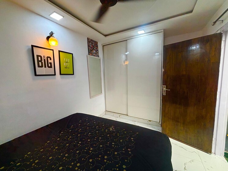 Bedroom, rohini sector 23 1 Bedroom 450 Sq.Ft. Builder Floor In Rohini Sector 23 Delhi 7692378