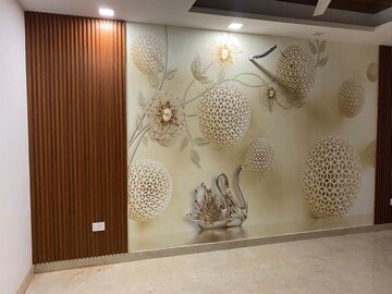 Living Room in 3 BHK Builder Floor at BPTP Parklands, Sector 76 – for Sale