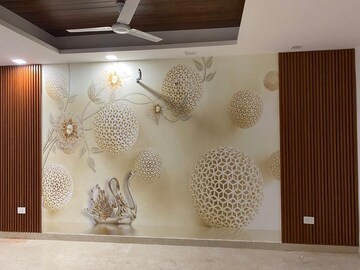 Living Room in 3 BHK Builder Floor at BPTP Parklands, Sector 76 – for Sale