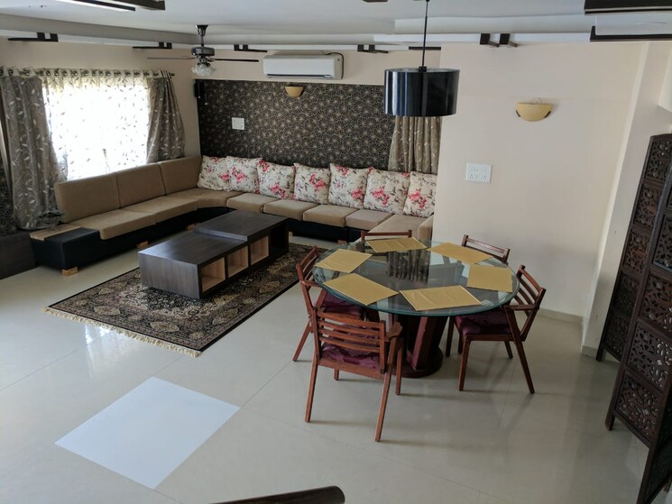 Living Room, gera-greens-ville-sky-villas 4 Bedroom 2941 Sq.Ft. Villa In Kharadi Pune 7692517