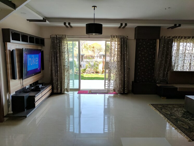Living Room, gera-greens-ville-sky-villas 4 Bedroom 2941 Sq.Ft. Villa In Kharadi Pune 7692517
