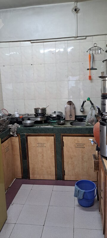 Kitchen in 2 BHK Apartment at Dosti Vijeta, Vartak Nagar – for Sale