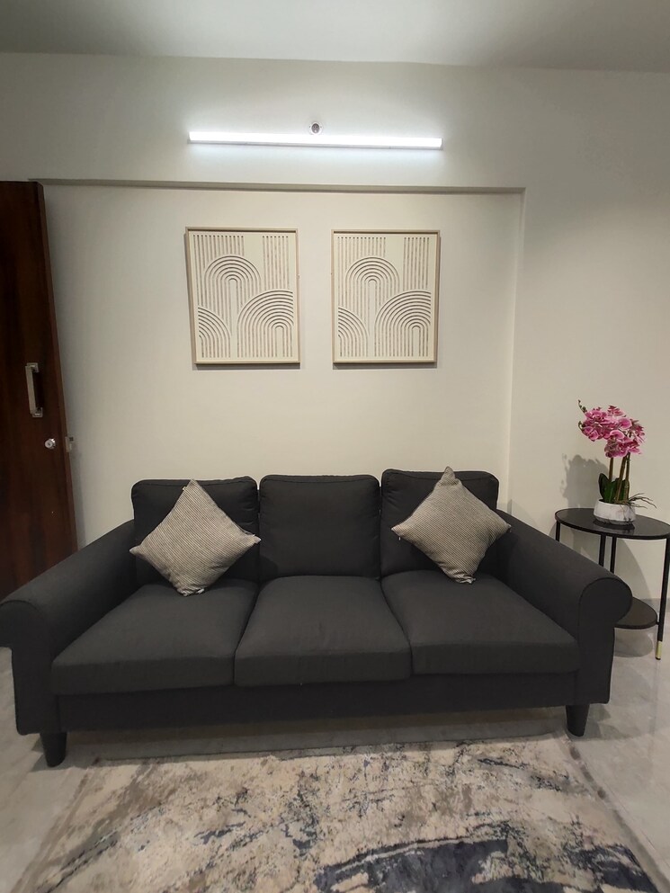 Living Room, noble-height 2 Bedroom 995 Sq.Ft. Apartment In Mumbra Thane 7692917