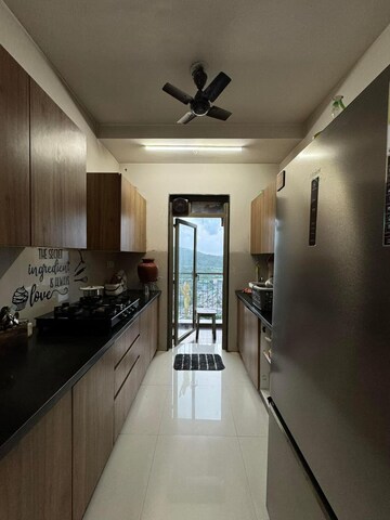 Building Lobby in 2 BHK Apartment at Lodha Vivant, Ghodbunder Road – for Sale