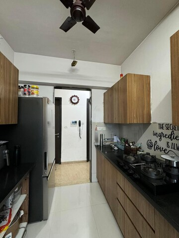 Kitchen in 2 BHK Apartment at Lodha Vivant, Ghodbunder Road – for Sale