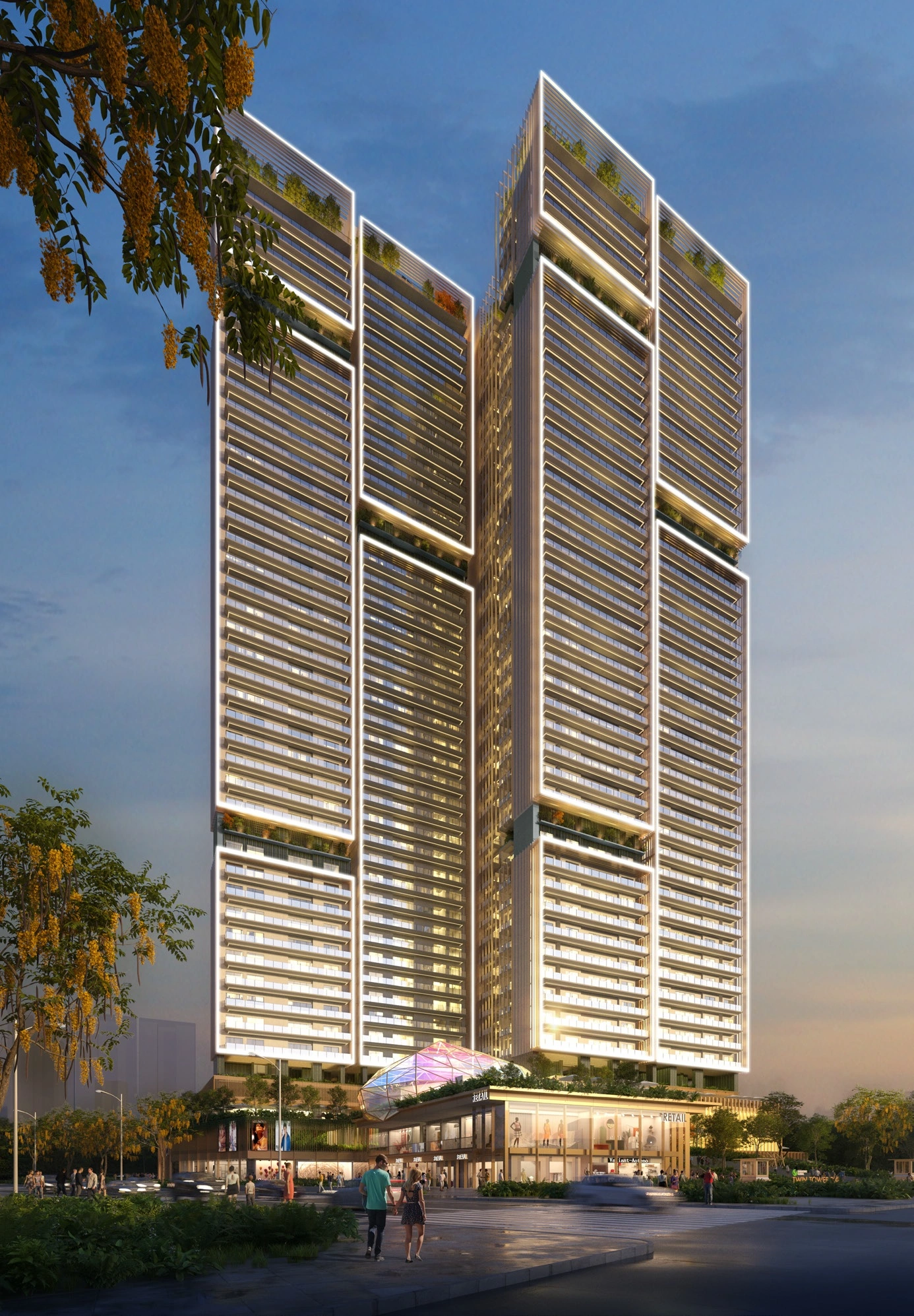 3.5 BHK Builder Floor For Resale in Signature Global Twin Tower DXP Sector 84 Gurgaon  7693019