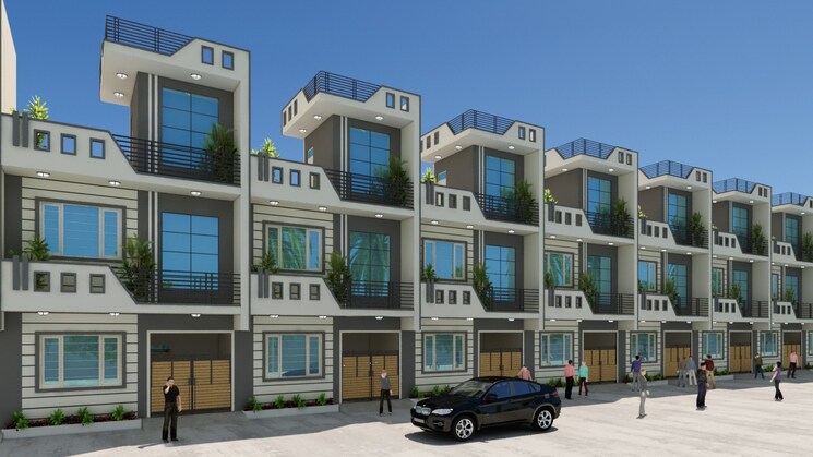 Exterior View, sector 71 3 Bedroom 2150 Sq.Ft. Independent House In Sector 71 Noida 7693255
