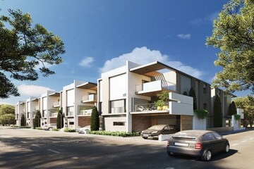 5 BHK Villa – Exterior View View at Tag Amity Villas, Mokila - for Sale