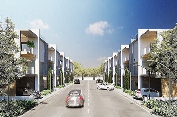 5 BHK Villa – Exterior View View at Tag Amity Villas, Mokila - for Sale