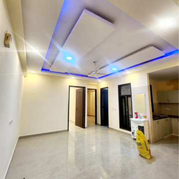 Living Room in 3 BHK Builder Floor at Chattarpur – for Sale