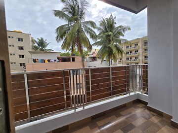 Balcony in 1 BHK Apartment at Hal 2nd Stage – for Rent