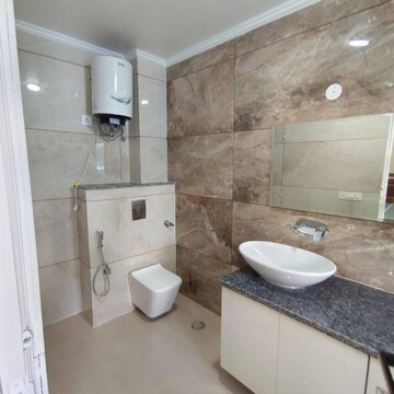 Bathroom in 3 BHK Builder Floor at Chattarpur – for Sale