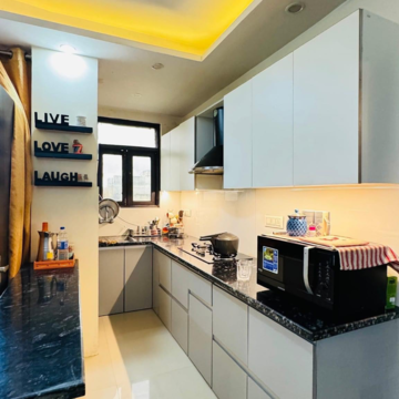 Kitchen in 3 BHK Builder Floor at Chattarpur – for Sale